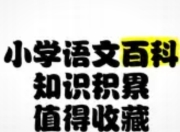 小学语文必备百科知识大全：开启趣味学习之旅